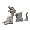 Dragon statue for garden (Grey White)