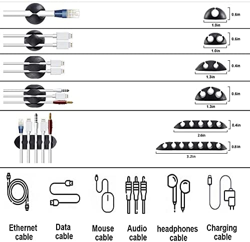 Electronic accessories organizer kit, 152 pieces