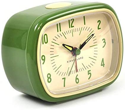 Retro Alarm Clock, 1 EA, Green