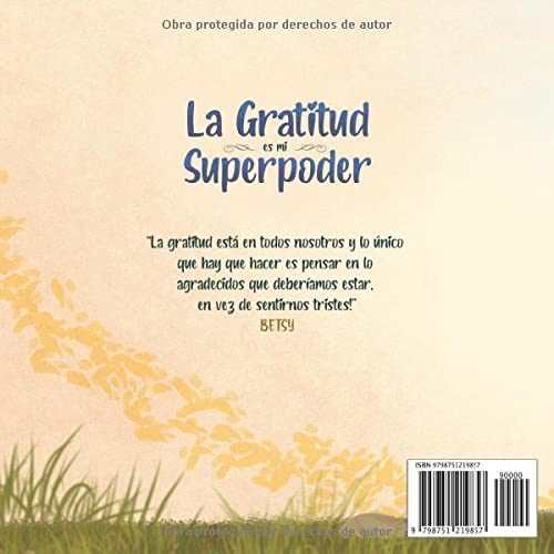 La Gratitud es mi Superpoder (Spanish Edition)