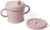 9oz Silicone Toddler Cup and Snack Container (Blush)