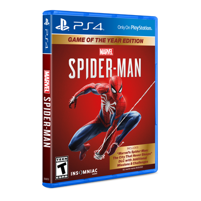 Marvel's Spider-Man: Game of the Year Edition, PS4