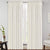 Semi Sheer Natural Linen Curtains for Bedroom (Ivory, 52 "W x 84" L)