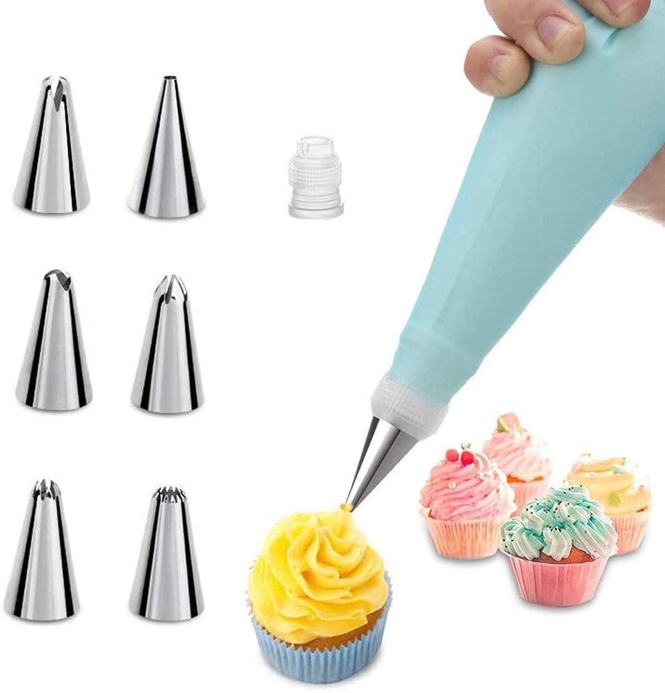 Icing Bag and Tips Cake Decorating Kit