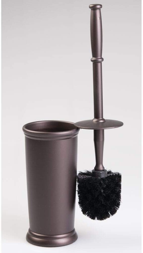 Compact Plastic Toilet Brush - Space Saving