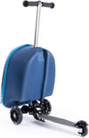 3-D Hardside Scooter Ride On Suitcase for Kids Fun LED Lights