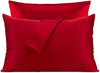 2 Pack Pillowcases, Size 20" x 30", (Red)