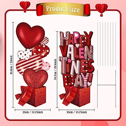 2-Pack 39-Inch Valentine's Day Signs