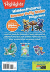 Dinosaur Hidden Pictures Puffy Sticker Playscenes (Paperback)