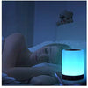 Night table lamp with touch sensor