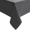 Square Polyester Dining Tablecloth 54 x 54 Inches, Color (Gray)