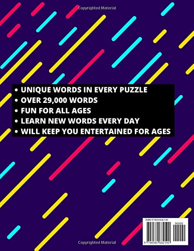 Big Word Search Puzzle Book for Adults and Kids