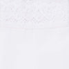 100% Microfiber 4-Piece Lace Sheet Set (White- (Queen)