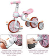 3 in 1 tricycles for children (adjustable seat) Pink