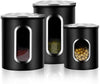 3 Piece Window Kitchen Canister