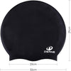 Extra large swimming cap for women and men, (purple)