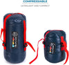 Backpacking sleeping bag for hiking (Navy)