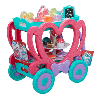 Tea Trolley Set, 47 Pieces, for Kids