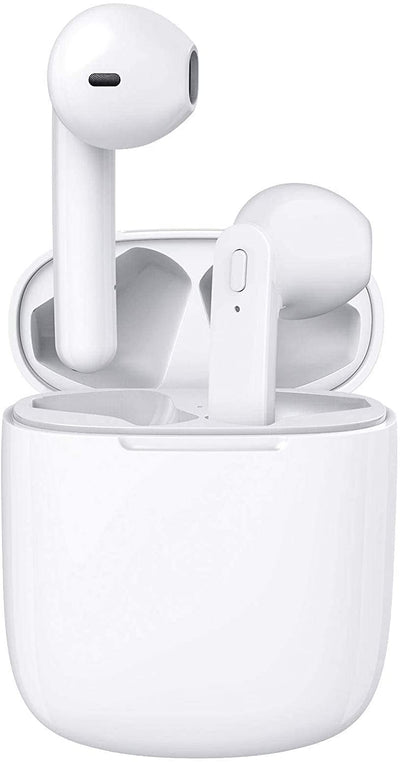 Wireless Bluetooth Earbuds (White)