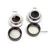 2-piece black and brown gel eyeliner set