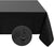 Rectangular Tablecloth, 90" x 156" (Color: Black)