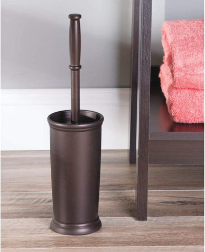 Compact Plastic Toilet Brush - Space Saving