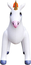 Standing Inflatable Rainbow Unicorn, 40" L x 30" H