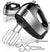 Hand Mixer Electric, Color: Black, 10.9 x 3.1 x 8.3 inches