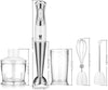 5-in-1 8-Speed Stick Blender with 500ml Food Grinde