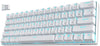 Wireless Mechanical Gaming Keyboard (White) Swappable Red Switch