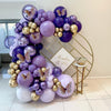 126 pieces purple butterfly balloon decorations