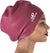 Extra large swimming cap for women and men, (red)