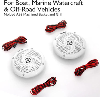 5.25 inch waterproof and weatherproof audio stereo sound system