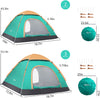 2/3 Person Lightweight Instant Tent, Forest Green