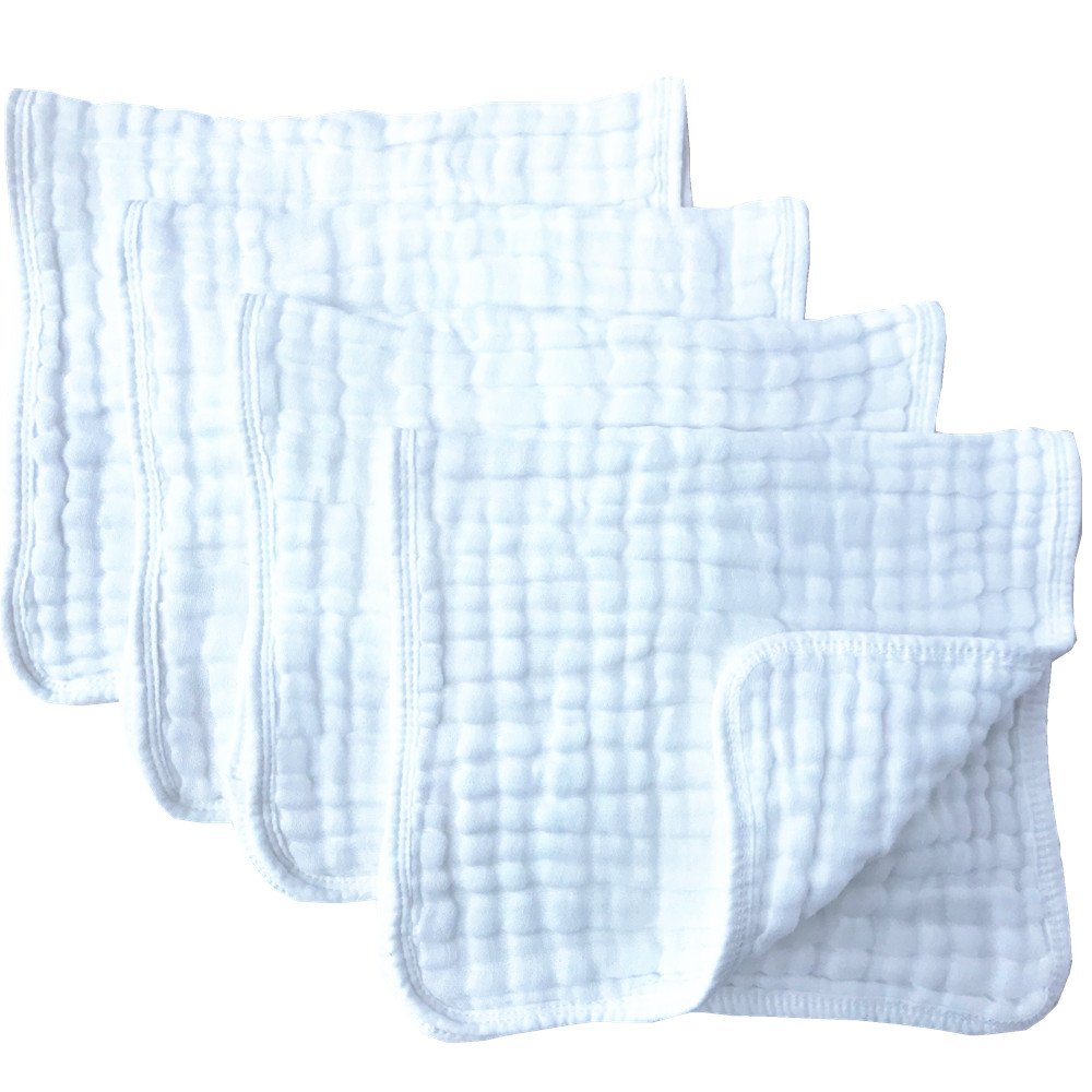 Extra absorbent muslin cloths