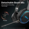 P80-XH Bluetooth Gaming Headset, with 3.5mm Cable, Black