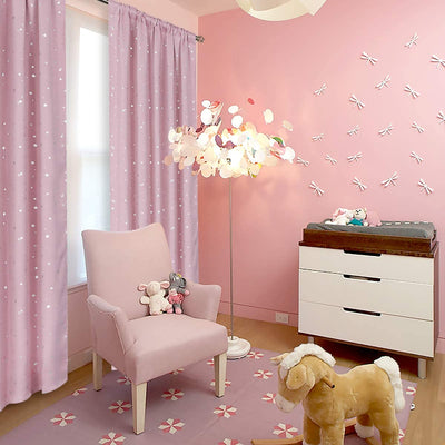 42" x 63" Blackout Curtains, (Baby Pink)