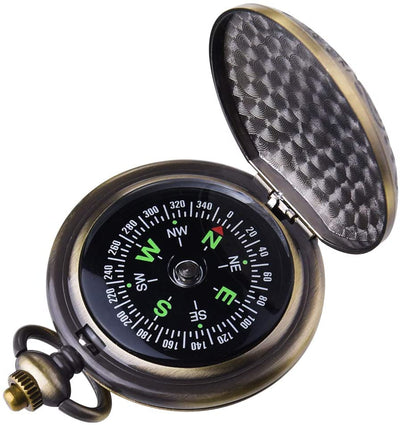 Classic, portable, waterproof and accurate compass (copper)