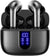 Bluetooth earphones, with IPX5 wireless charging case, black