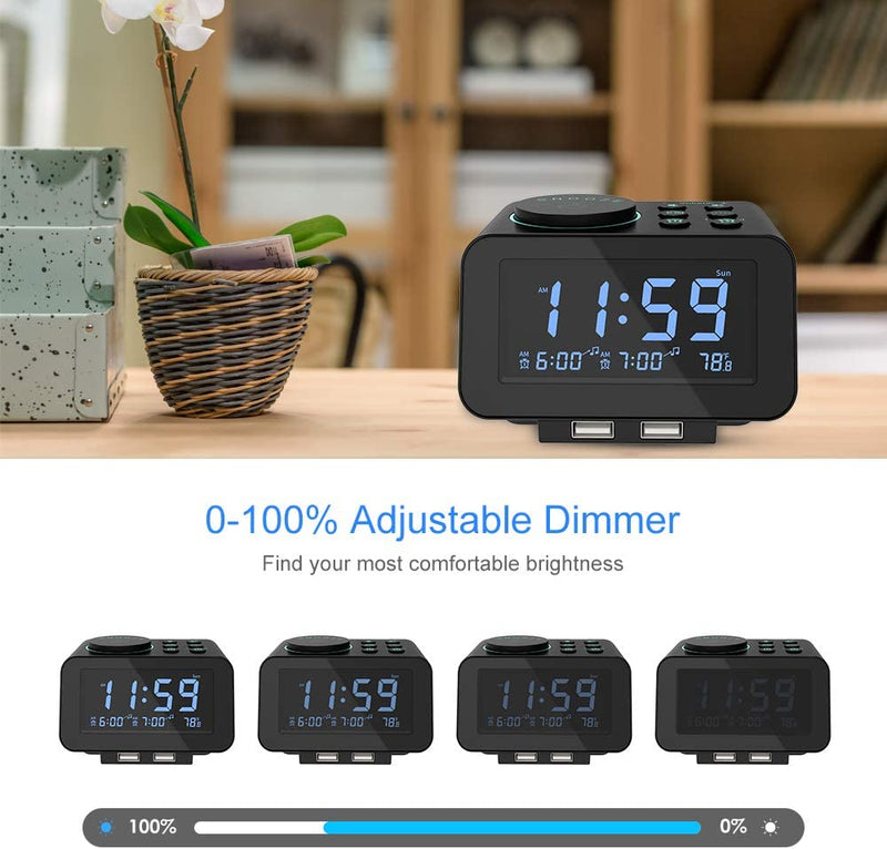 Digital Alarm Clock Radio