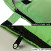 Sleeping Bag - 4 Seasons. Green/Right Zipper