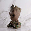 Groot, Flower Pot with Drainage Grayish Brown style