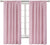 42" x 63" Blackout Curtains, (Baby Pink)