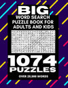 Big Word Search Puzzle Book for Adults and Kids