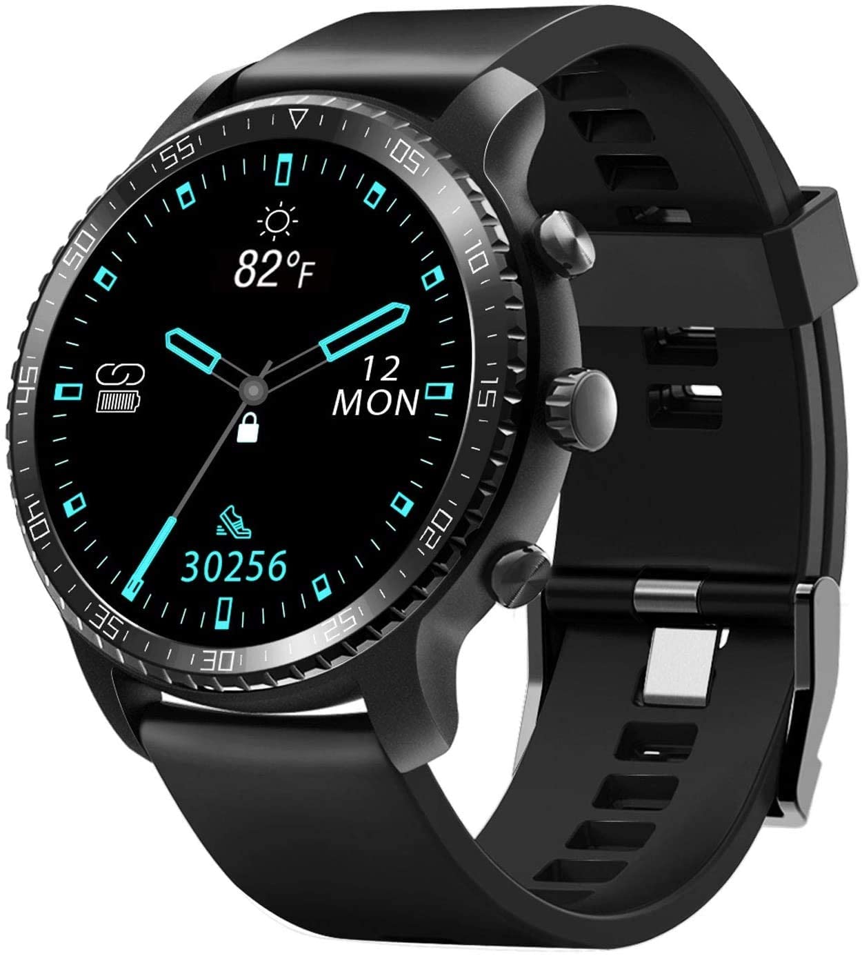 Smart Watch for Android Phones (TPU Band Black)