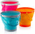 3 Collapsible Buckets, (1/2 gallon), 10.2 x 9.3 x 5 inc.