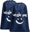 2-Pack XL Wash Me Laundry Bags (Navy Blue)