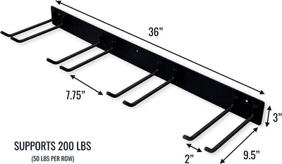 Tool Storage Rack, Heavy Duty Max. 200 Pounds