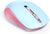 2.4G wireless mouse ,3 levels, pink and blue