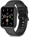 Smart watch with Bluetooth 1.69 inch, Black